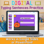 Halloween Typing Sentences Practice (3)