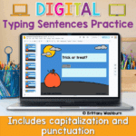 Halloween Typing Sentences Practice (4)