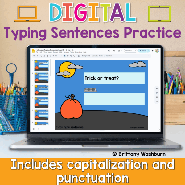 Halloween Typing Sentences Practice (4) Halloween Typing Sentences Practice (4)