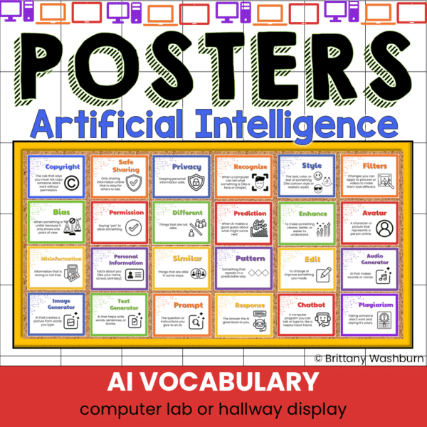 Artificial Intelligence Vocabulary Posters (1)