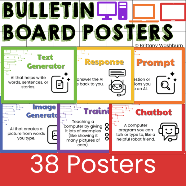 Artificial Intelligence Vocabulary Posters (4) Artificial Intelligence Vocabulary Posters (4)