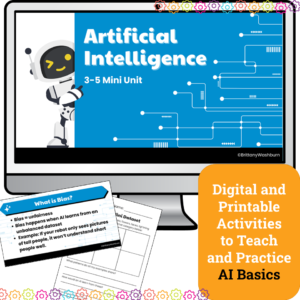 Artificial Intelligence Mini Unit for Grades 3–5