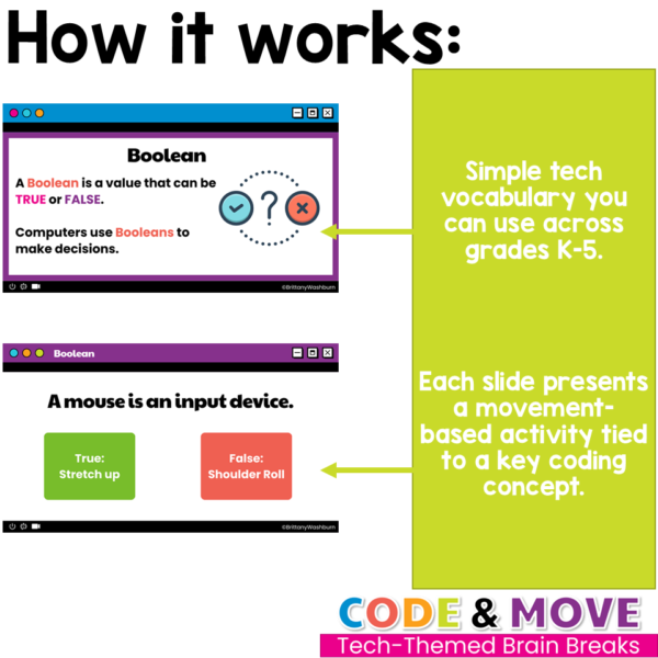 Code and Move Technology Brain Breaks (4) Code and Move Technology Brain Breaks (4)