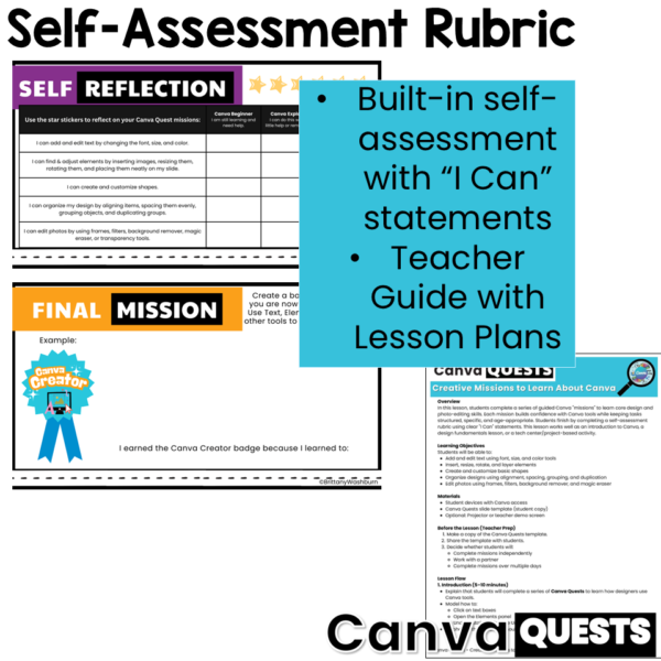 Canva Lessons for Students Guided Design & Photo Editing Activities (3) Canva Lessons for Students Guided Design & Photo Editing Activities (3)