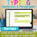 Typing Sentences and Paragraphs Series Preview