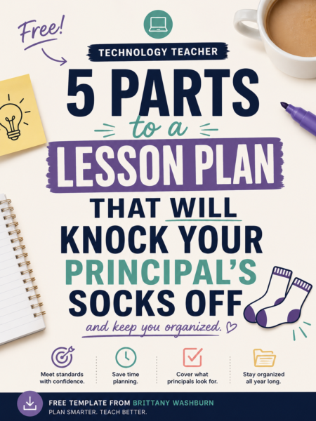 5 parts to a lesson plan that will knock your principal's socks off