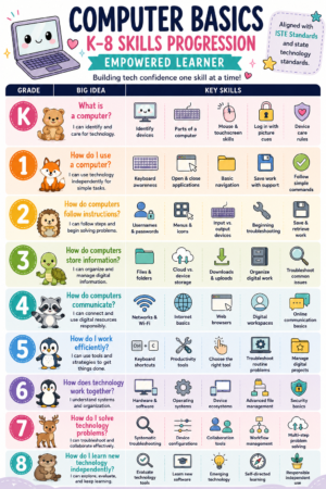Basic Computer Skills in the Elementary Classroom Teaching Guide