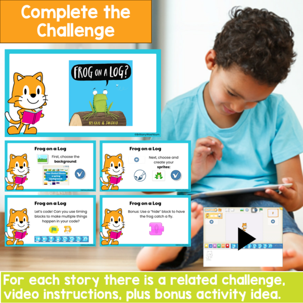 ScratchJr Spring Challenges (3) ScratchJr Spring Challenges (3)