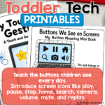 toddler learning printables technology theme (5)