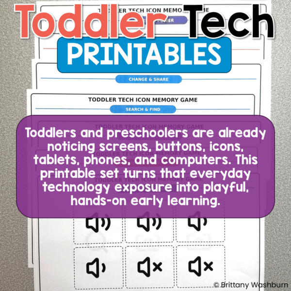 toddler learning printables technology theme (7) toddler learning printables technology theme (7)